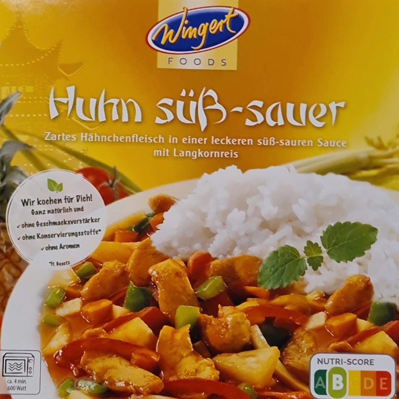 Fotografie - Huhn süß-sauer Wingert Foods