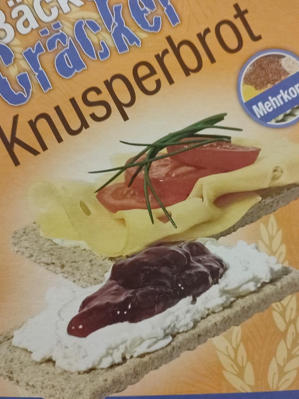 Fotografie - Bäcker Cräcker Knusperbrot Vitalkorn