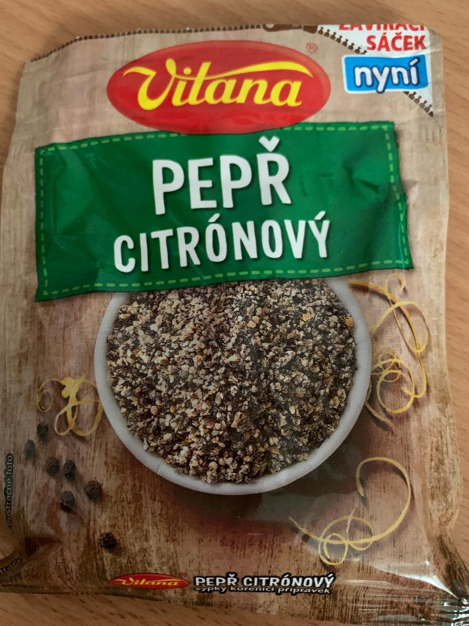 Fotografie - Pepř citrónový Vitana