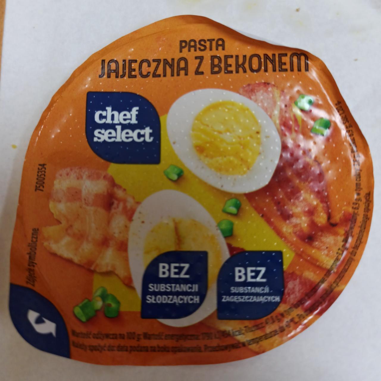 Fotografie - Pasta jajeczna z bekonem Chef Select