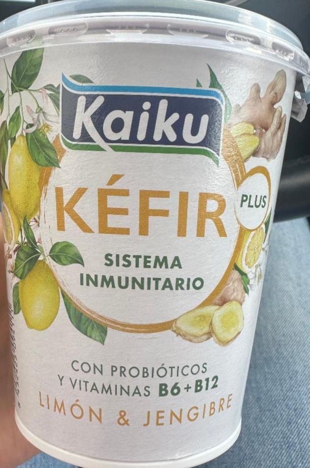 Fotografie - Kefir sistema inmunitario limón & jengibre Kaiku