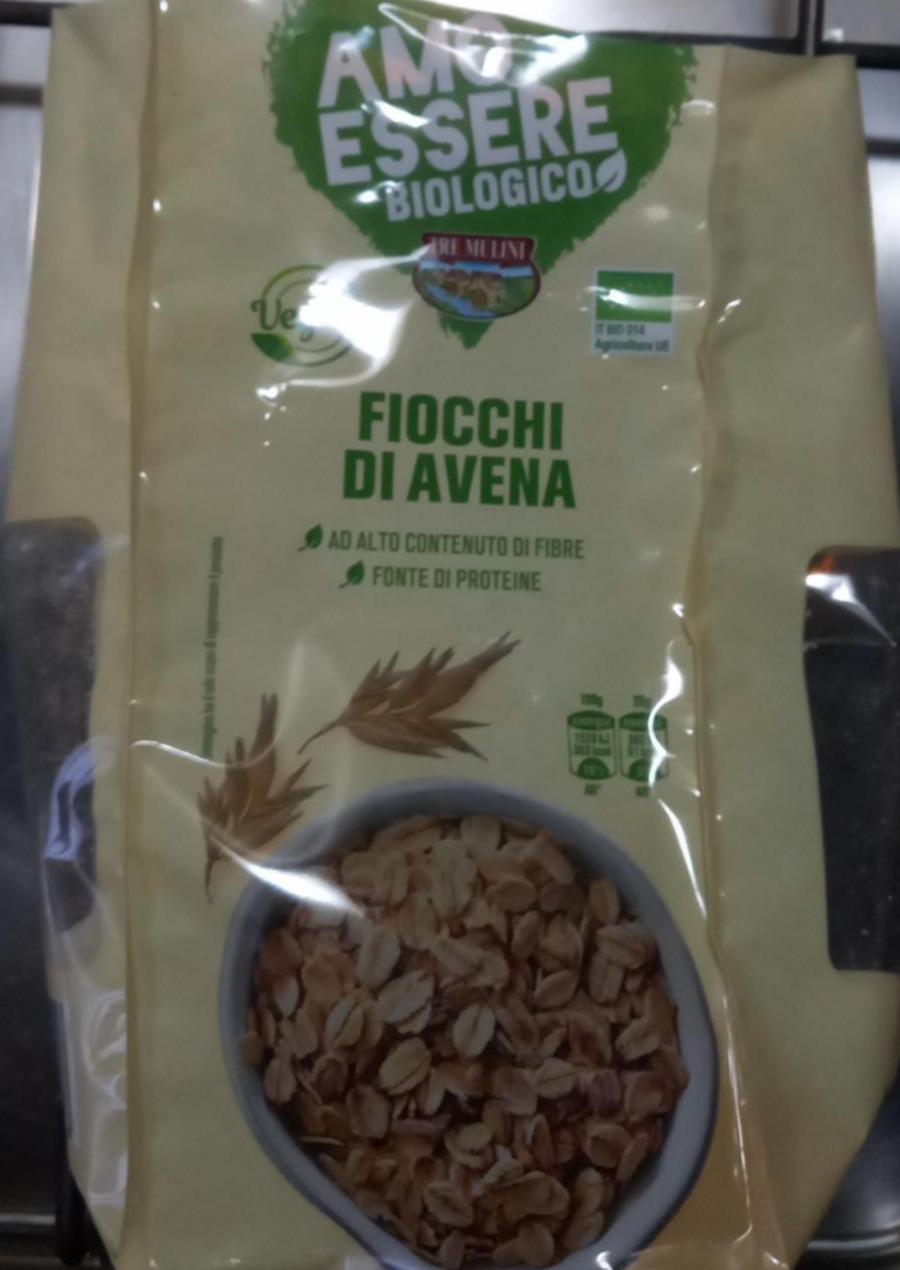 Fotografie - Amo Essere Biologico Fiocchi di Avena Tre mulini