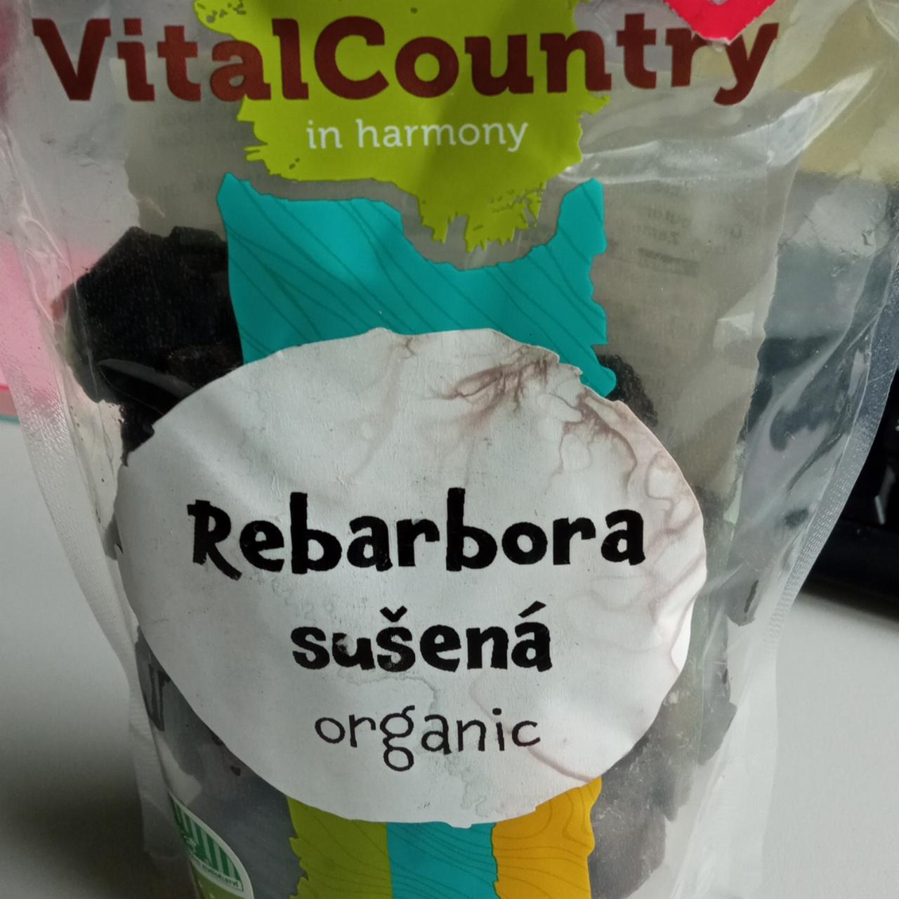 Fotografie - Rebarbora sušená organic VitalCountry