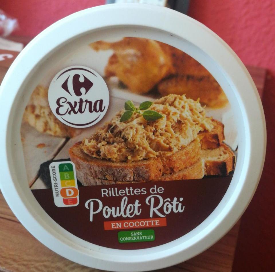 Fotografie - Rillettes de Poulet Rôti en cocotte Carrefour