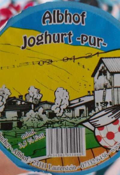 Fotografie - Joghurt pur Albhof