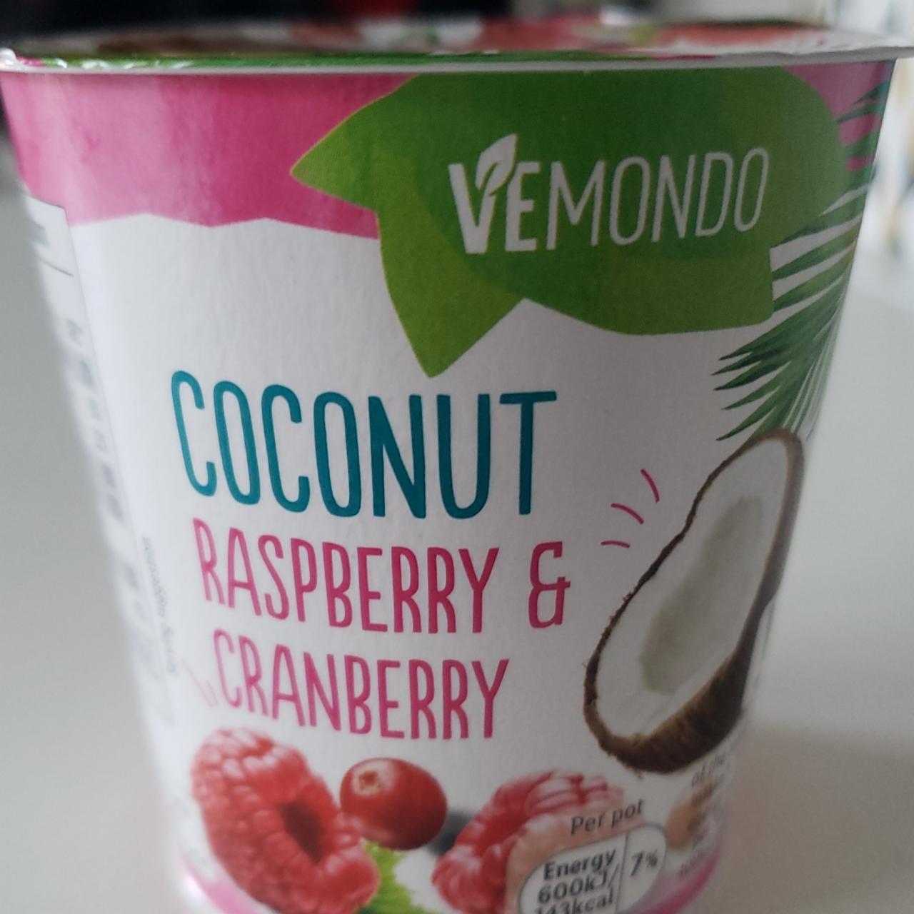 Fotografie - Coconut Raspberry & Cranberry Vemondo