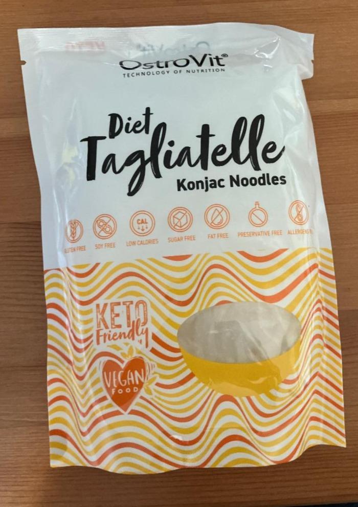 Fotografie - Diet tagliatelle konjac noodles keto vegan OstroVit