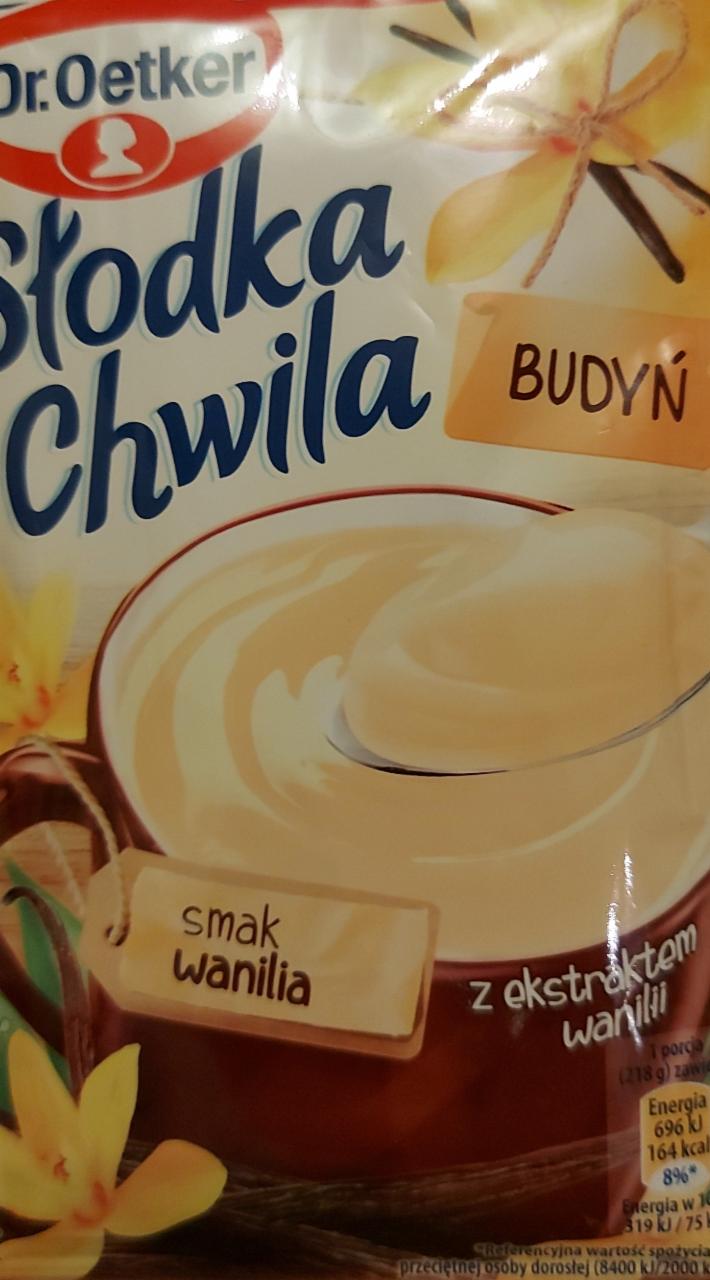 Fotografie - Słodka Chwila Budyń smak wanilia Dr.Oetker