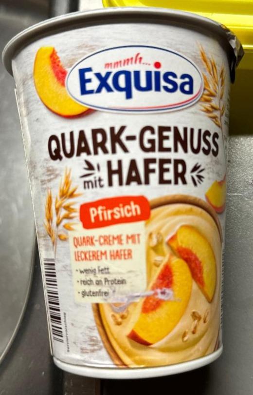 Fotografie - Quark-genuss mit hafer pfirsich Exquisa