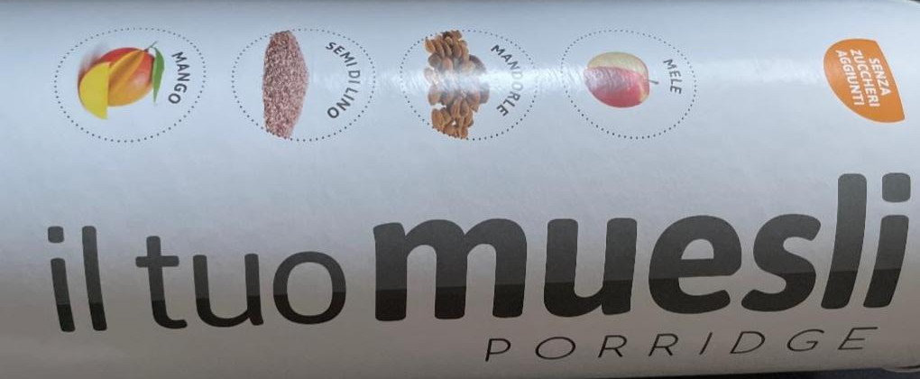 Fotografie - il tuo muesli porridge