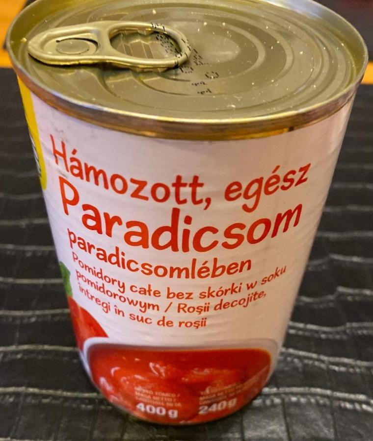 Fotografie - Hámozott egész paradicsom