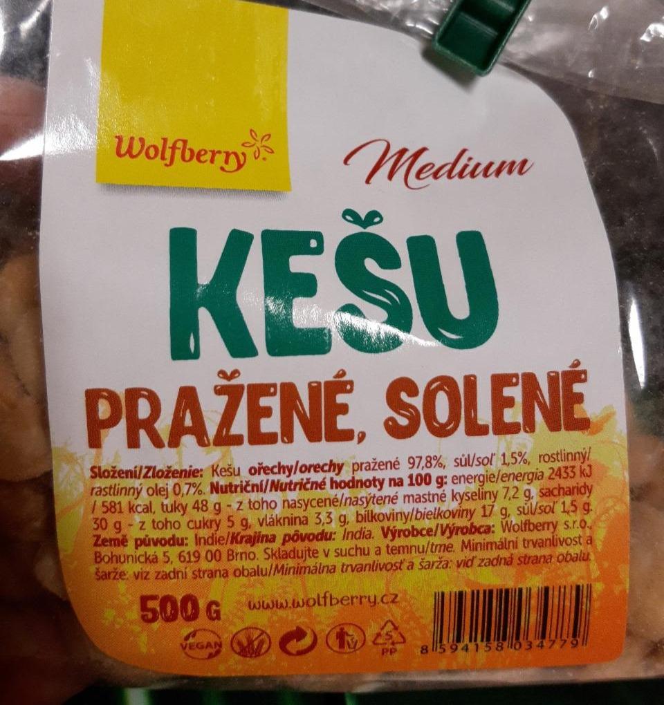 Fotografie - Kešu pražené solené Wolfberry