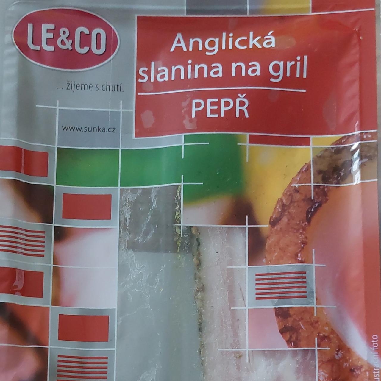 Fotografie - Anglická slanina na gril Pepř LE & CO