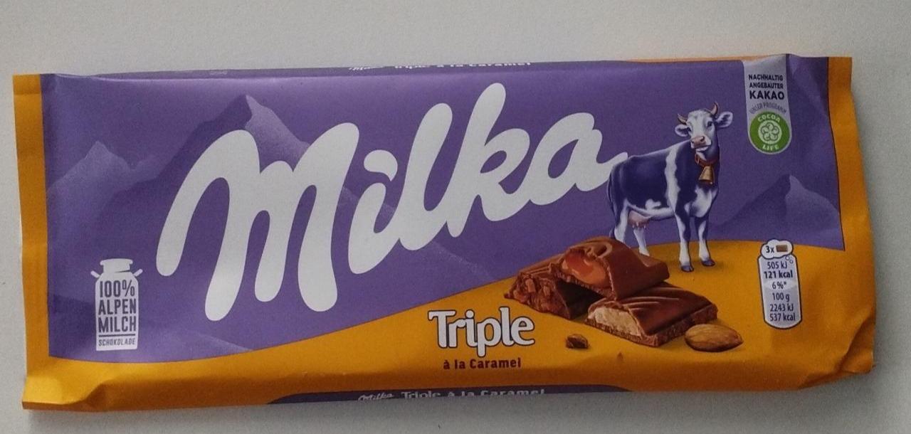 Fotografie - Triple à la Caramel Milka