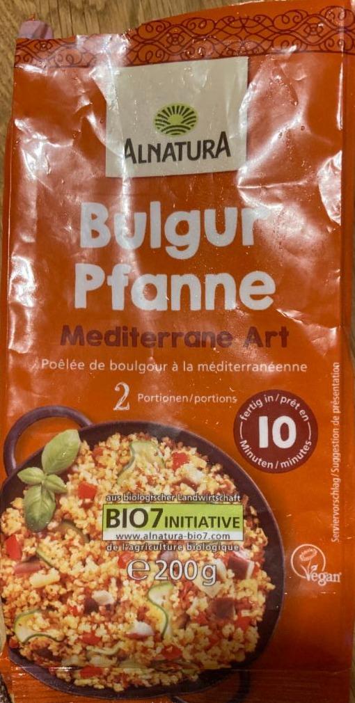 Fotografie - Bulgur Pfanne Mediterrane Art Alnatura