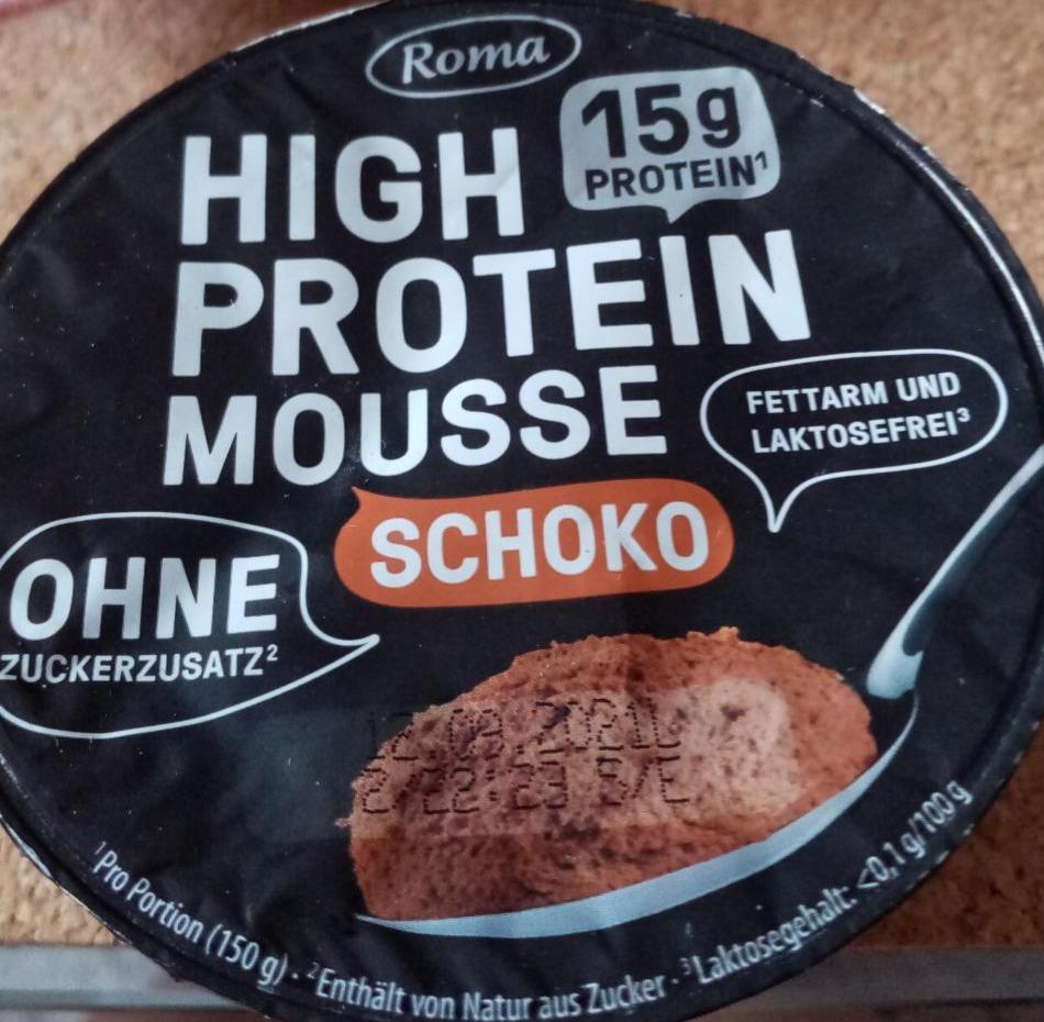 Fotografie - High protein mousse schoko Roma