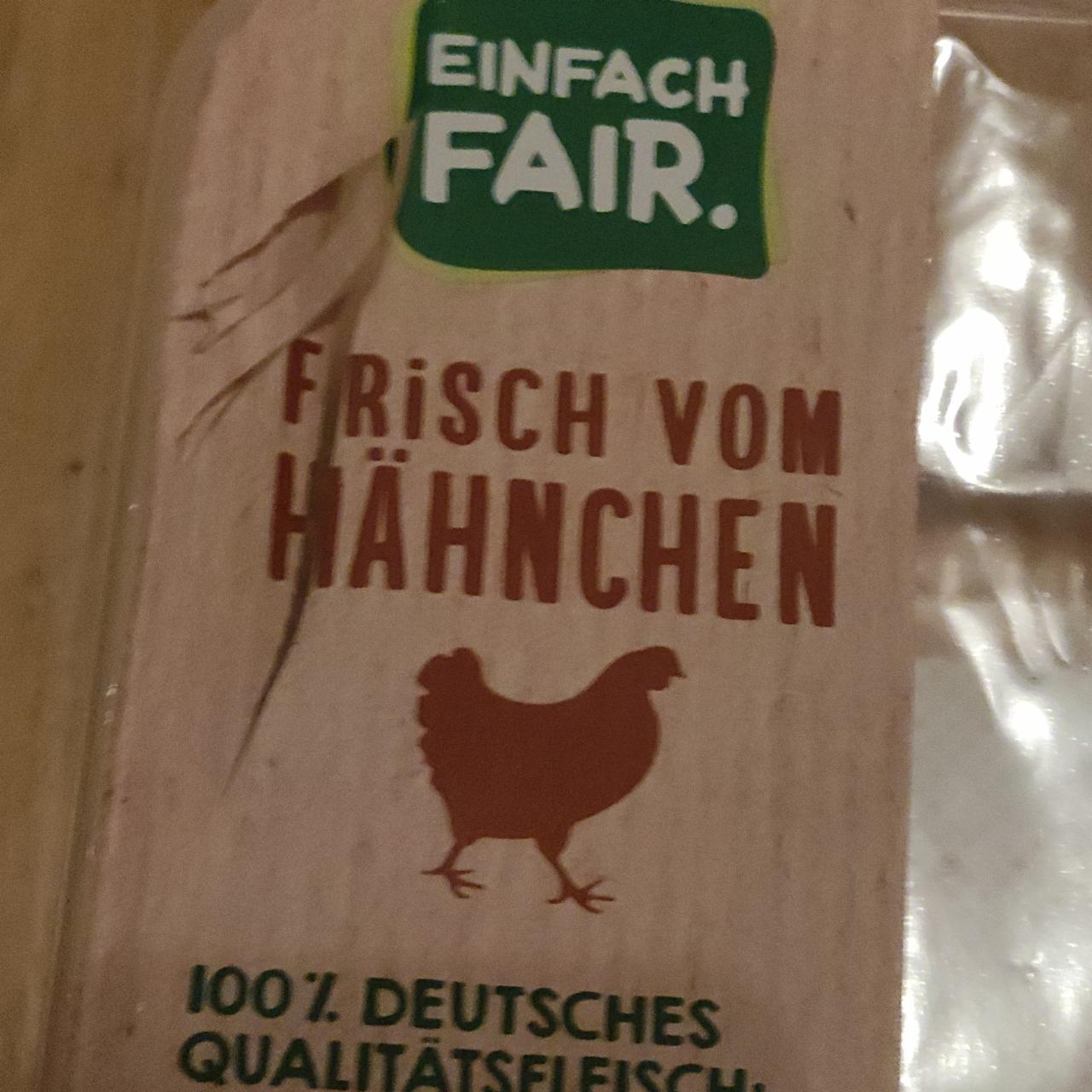 Fotografie - Frisch vom Hähnchen Einfach Fair.