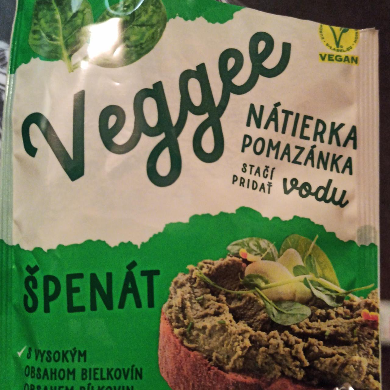 Fotografie - Pomazánka špenát Veggee