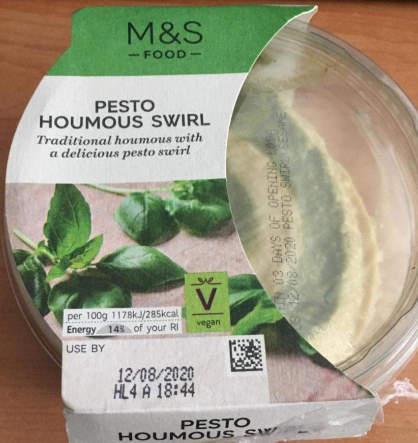 Fotografie - Pesto Houmous Swirl M&S Food