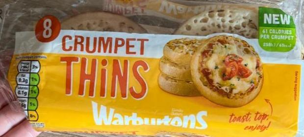 Fotografie - Crumpet thins Warbutons