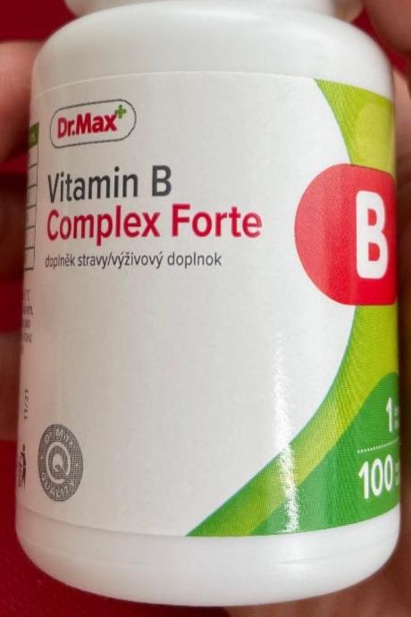 Fotografie - Vitamin B Complex Forte Dr.Max