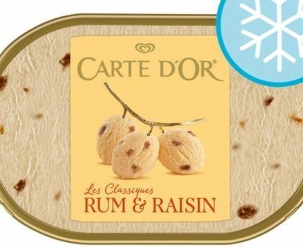 Fotografie - Rum & Raisin Carte d'Or