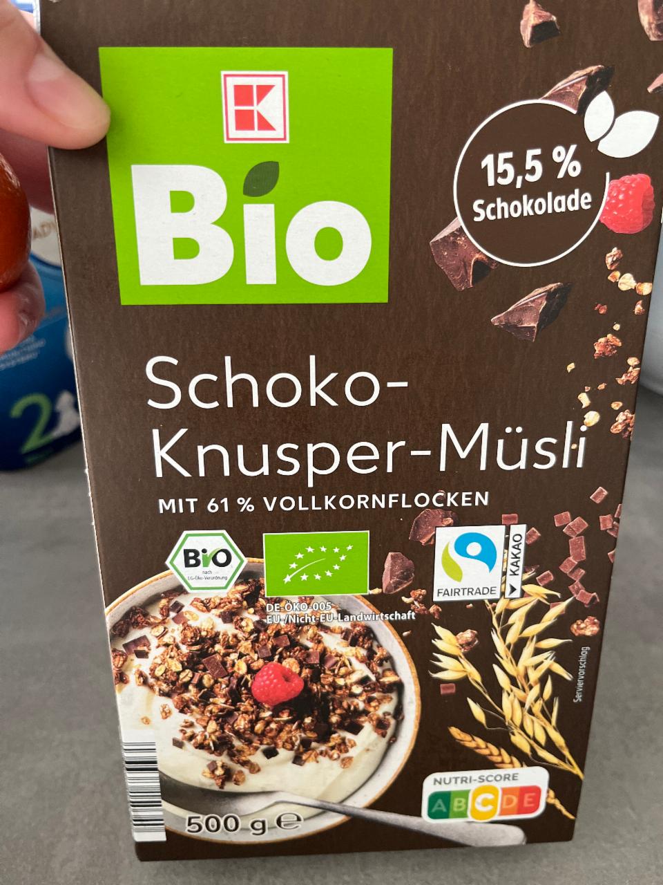 Fotografie - Schoko-Knusper Müsli K-Bio