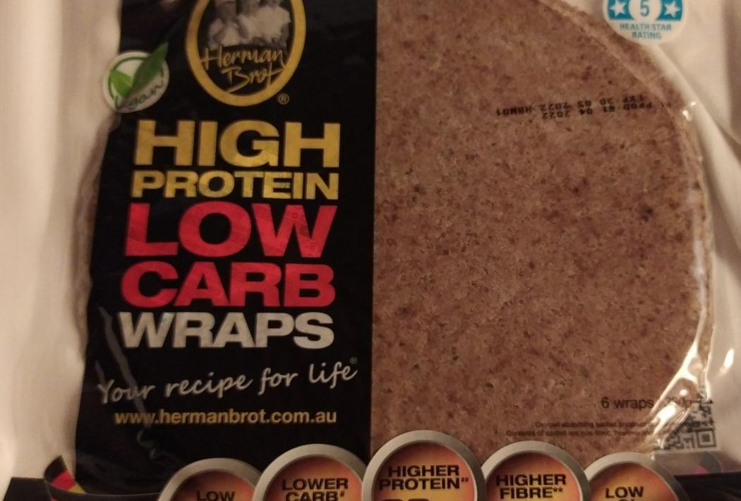 Fotografie - Low carb wraps