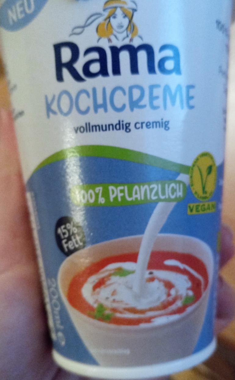 Fotografie - Kochcreme 15% Fett 100% pflanzlich Rama