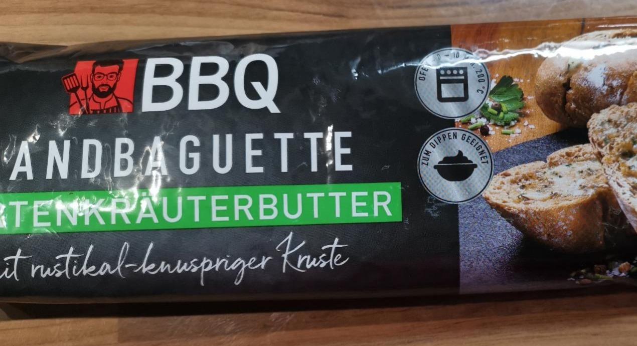 Fotografie - Landbaguette Gartenkräuterbutter BBQ