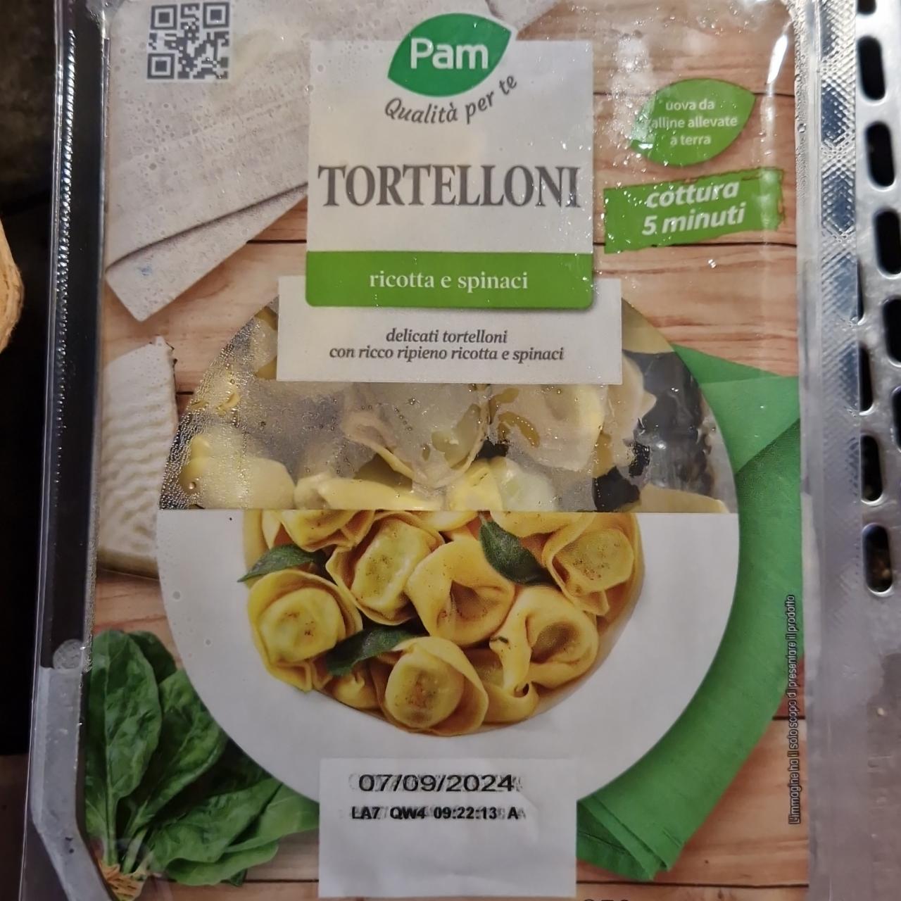 Fotografie - Tortelloni ricotta e spinaci Pam