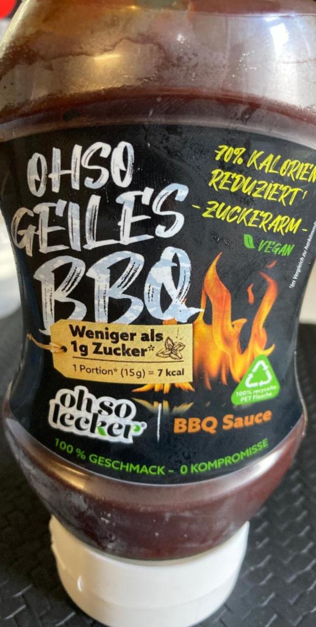 Fotografie - OHSO Geiles BBQ omáčka