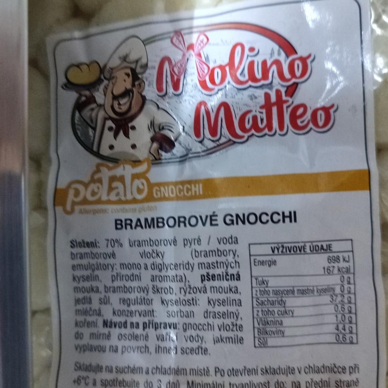 Fotografie - Bramborové gnocchi Molino matteo