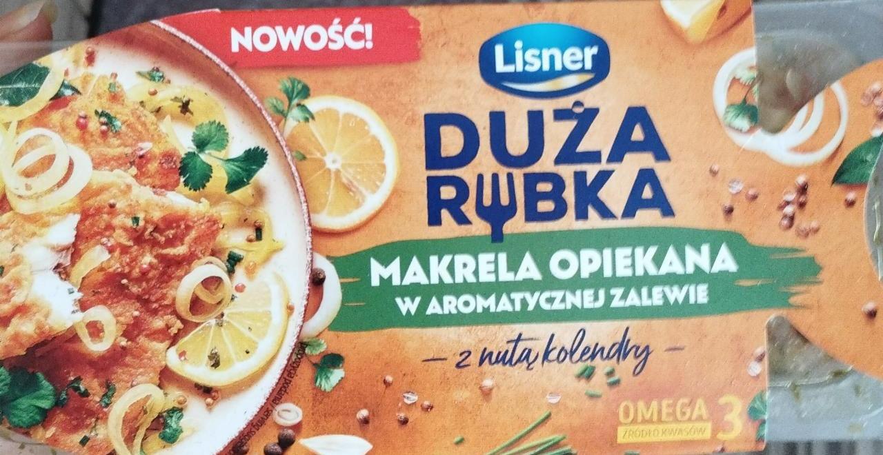 Fotografie - Duza rybka makrela opiekana w aromatycznej zalewie Lisner