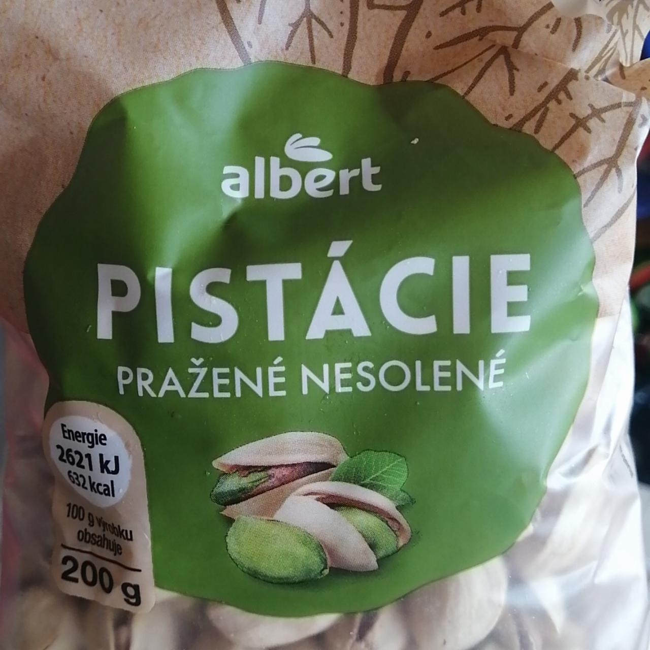 Fotografie - Pistácie pražené nesolené Albert