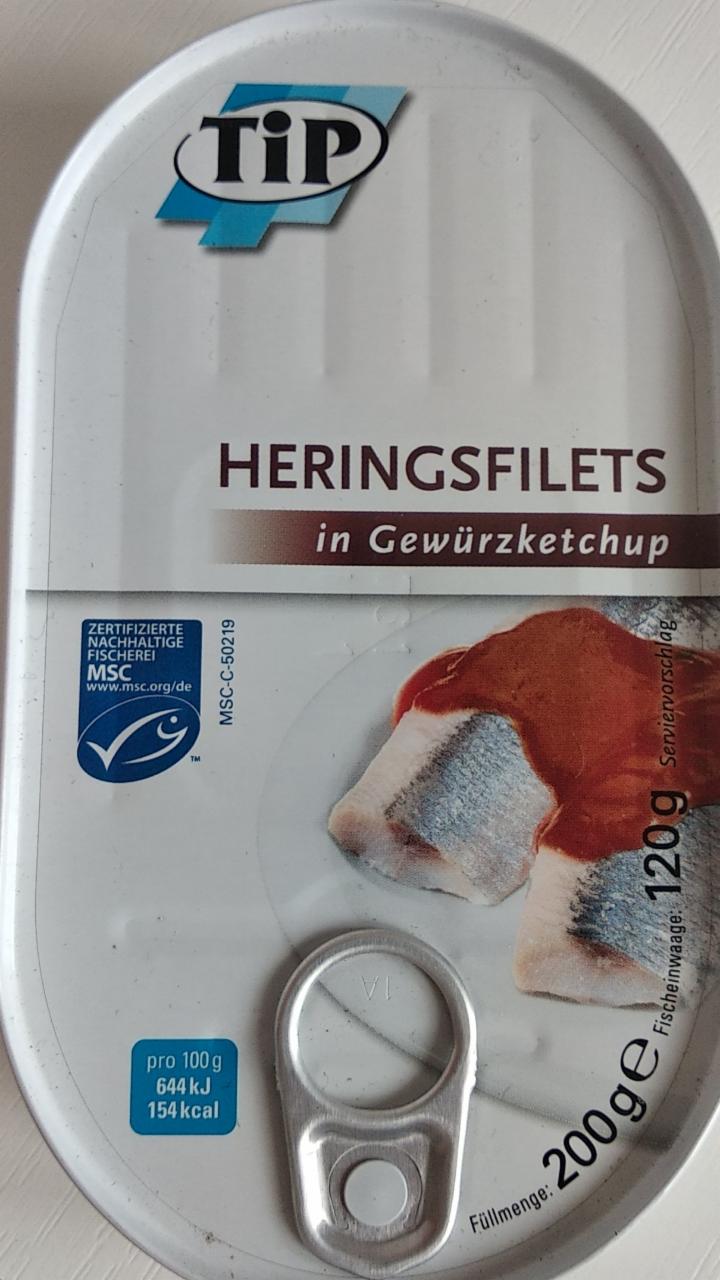 Fotografie - Heringsfilets in Gewürzketchup Tip