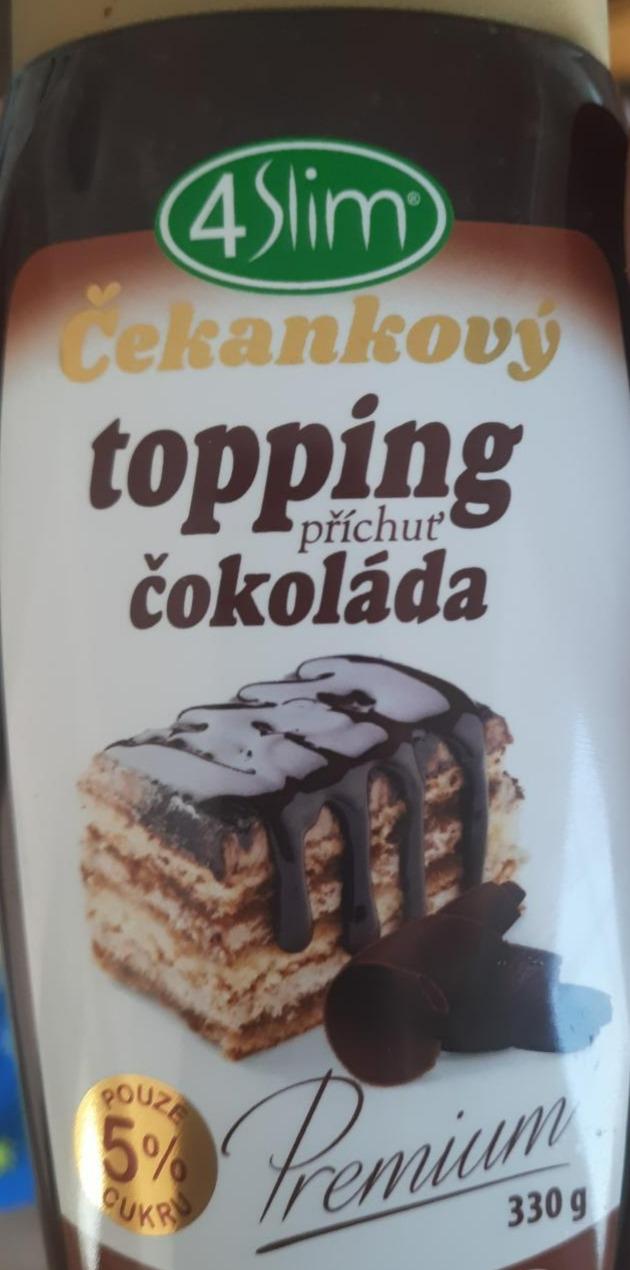 Fotografie - topping čokoládový 4Slim