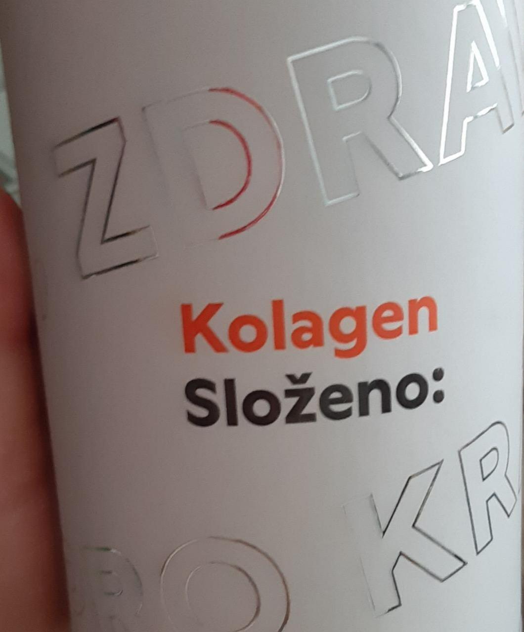 Fotografie - Kolagen příchuť pomeranč Mega pro nutrition