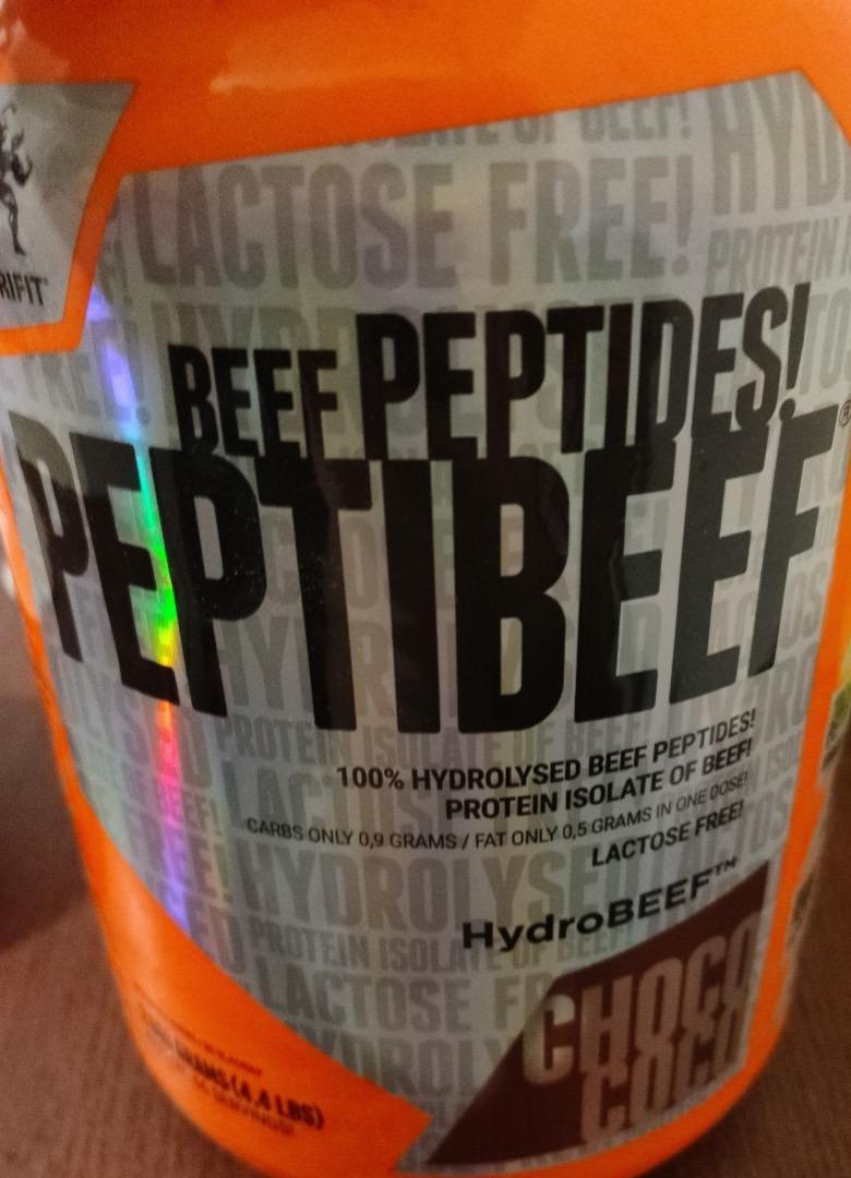 Fotografie - Peptibeef Choco Coco Extrifit