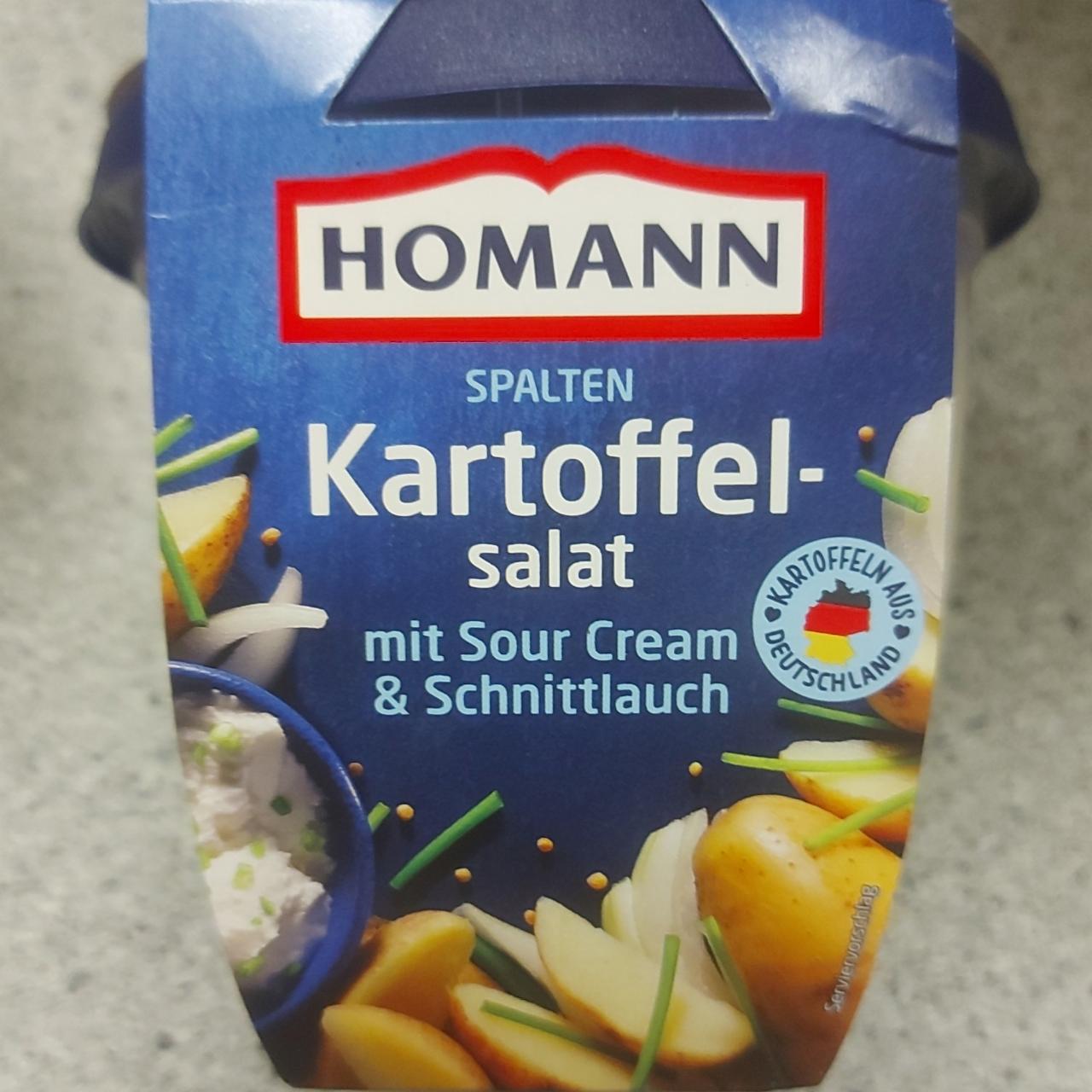 Fotografie - Kartoffelsalat mít Sour Cream & Schnittlauch Homann