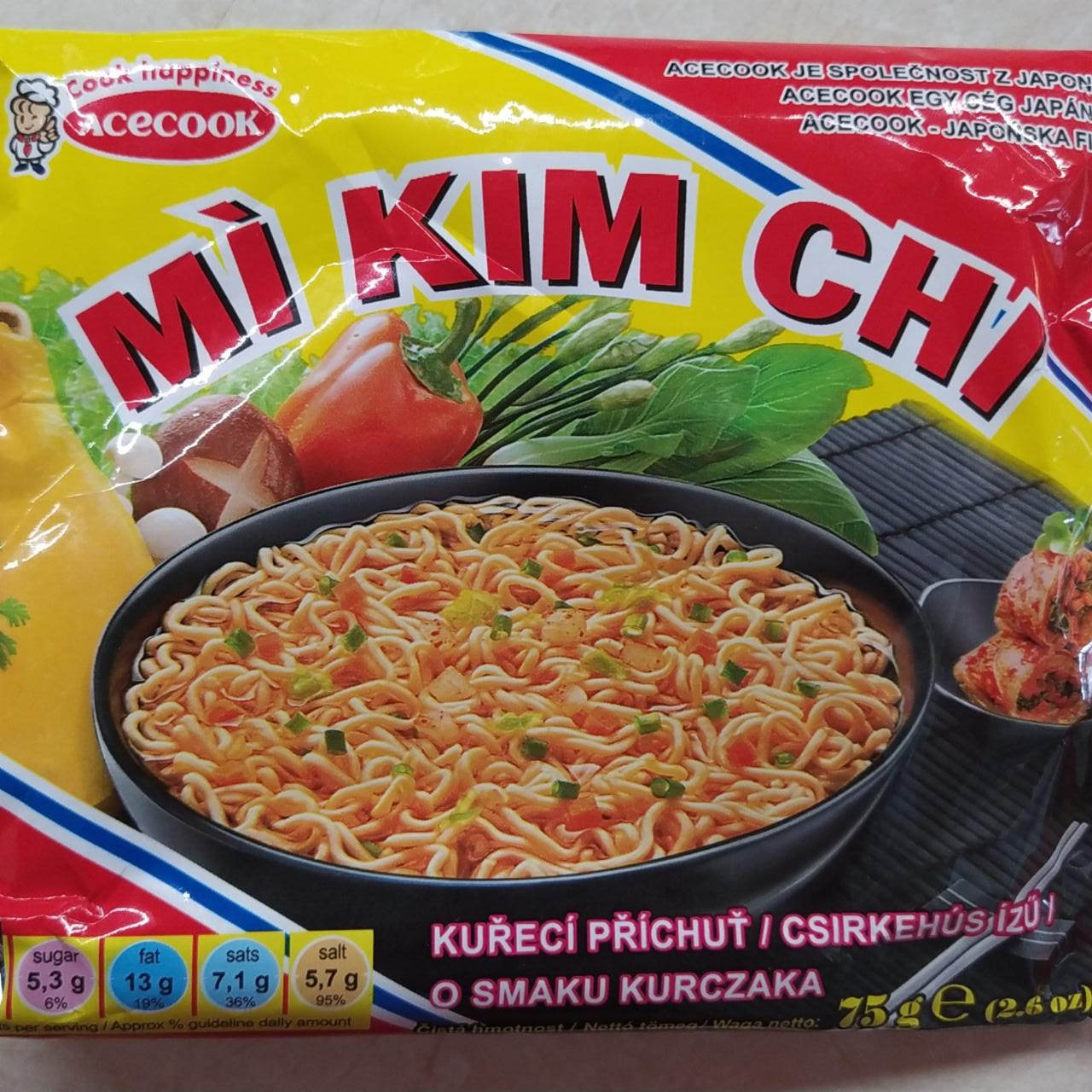 Fotografie - Mí Kim Chi Kuřecí příchuť Acecook