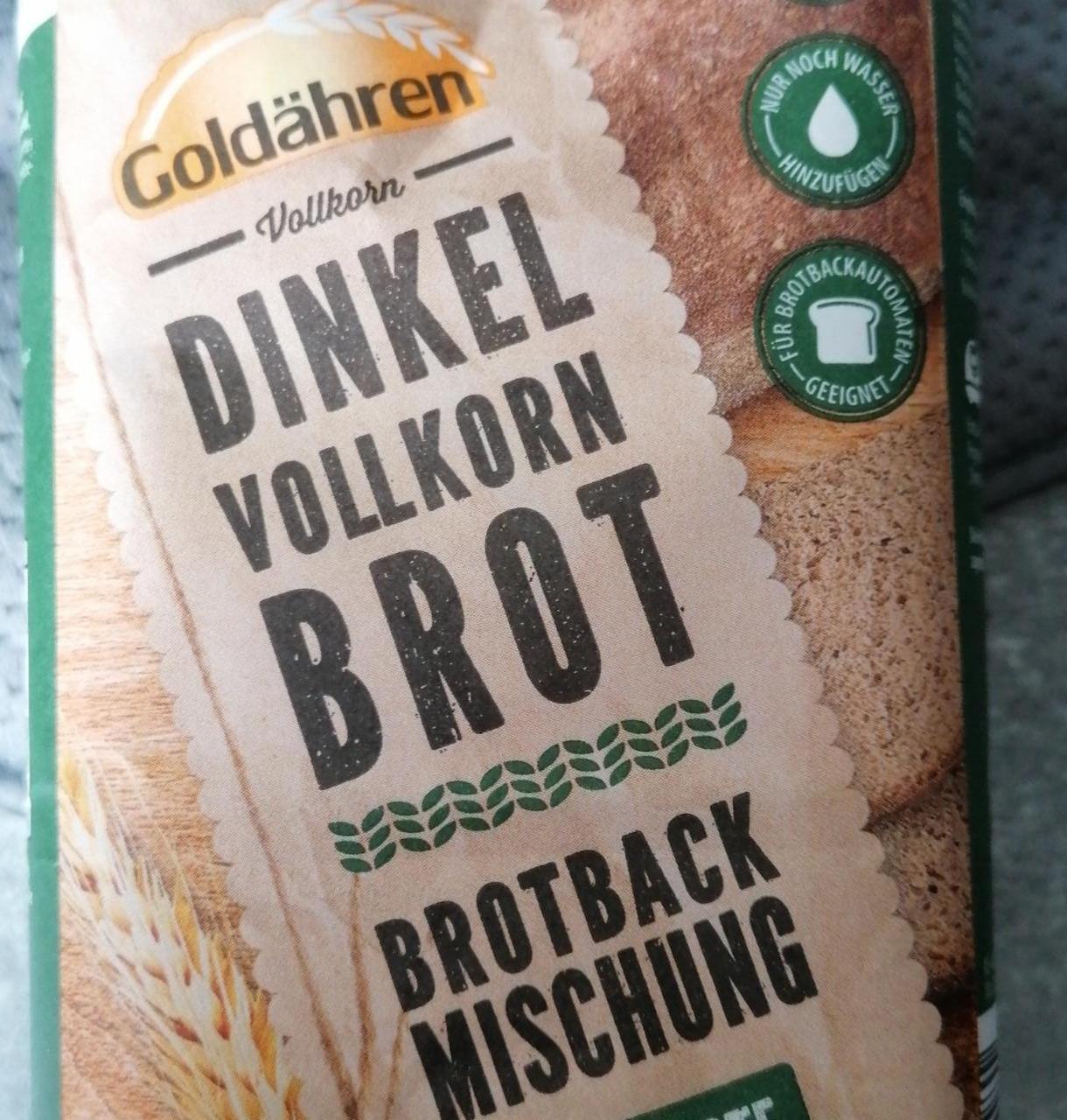 Fotografie - Dinkel Vollkorn Brot Goldähren