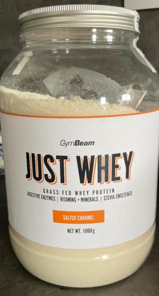 Fotografie - Just Whey salted caramel GymBeam