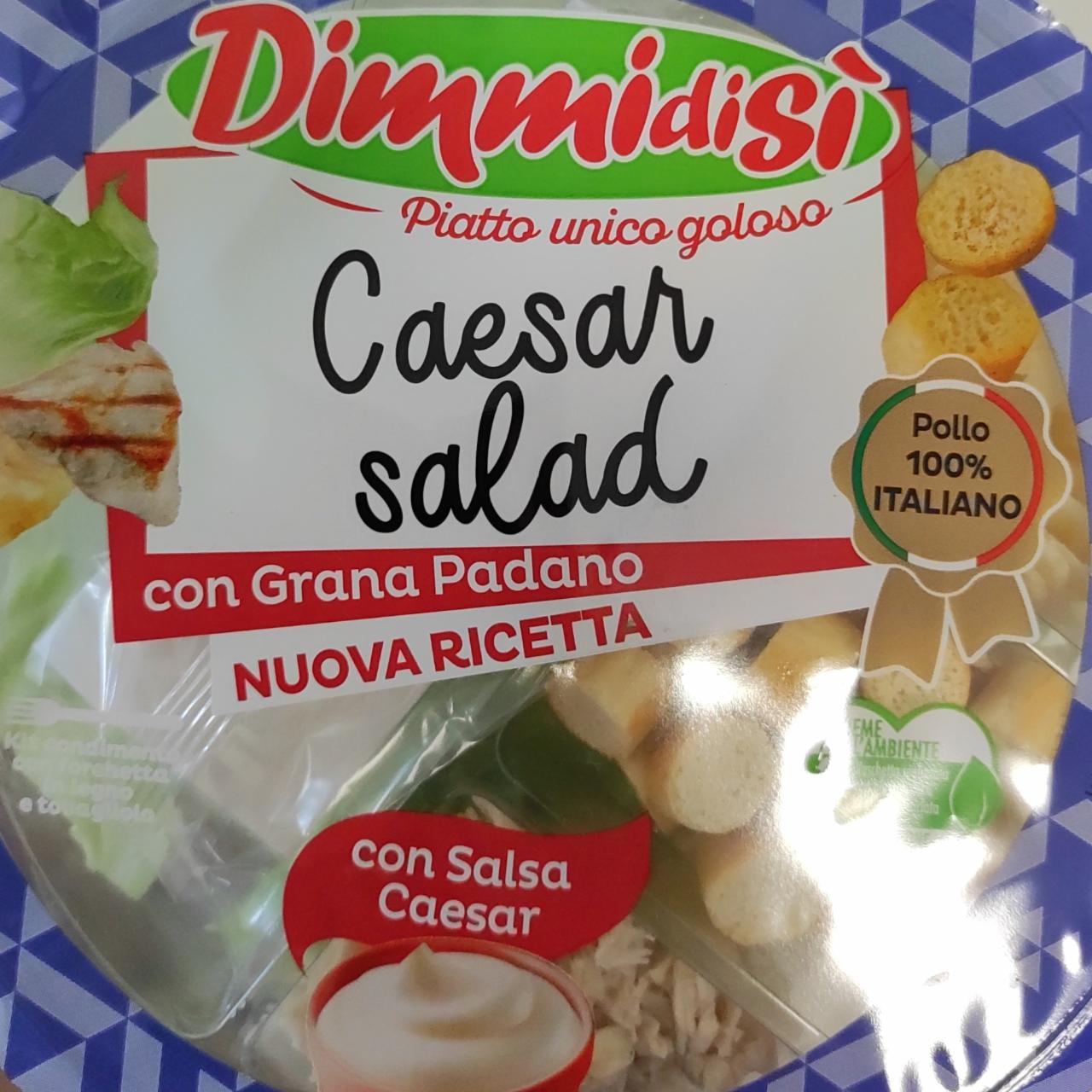 Fotografie - Caesar salad con grana padano nuova ricetta Dimmidisi