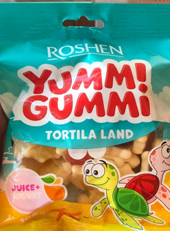 Fotografie - Yumm Gummi tortila land Roshen