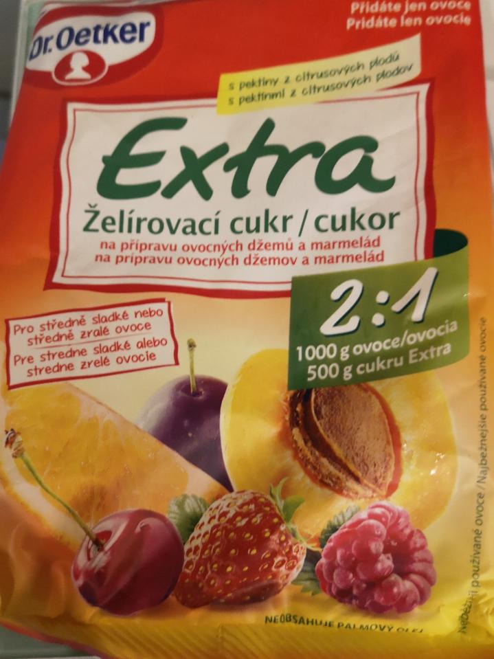 Fotografie - Dr. Oetker Extra želírovací cukr 2:1