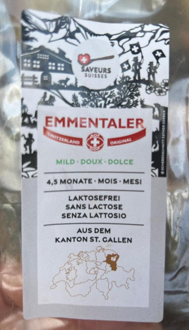 Fotografie - Emmentaler mild Saveurs Suisses