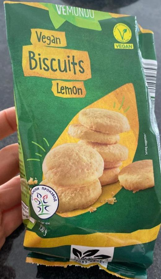 Fotografie - Vegan biscuits lemon Vemondo