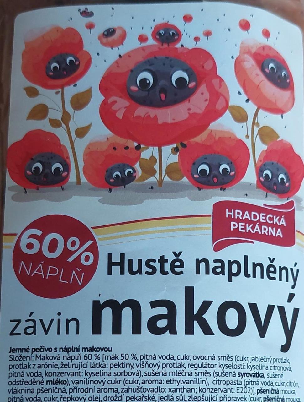 Fotografie - hustě naplněný makový závin 60% Hradecká pekárna