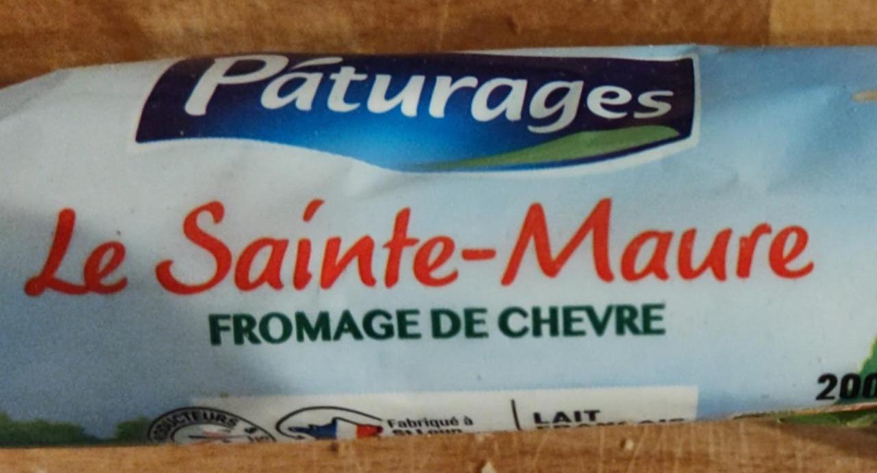 Fotografie - Le sainte-maure fromage de chevre Pâturages